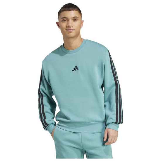 Adidas Ανδρικό φούτερ Essentials 3-Stripes Fleece Sweatshirt Adidas Ανδρικό φούτερ Essentials 3-Stripes Fleece Sweatshirt